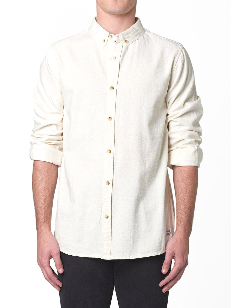 Men At Work Oxford Shirt - White