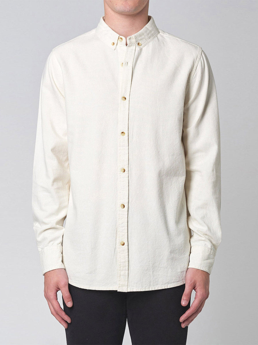 Men At Work Oxford Shirt - White