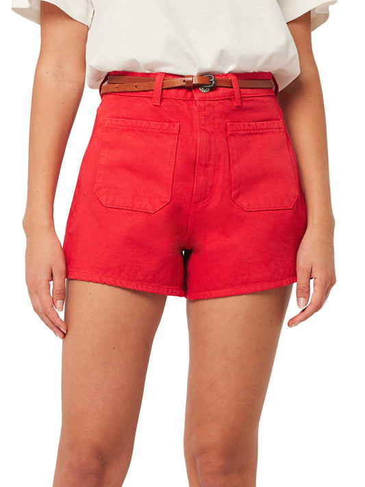 Mirage Sailor Pocket Shorts - Red