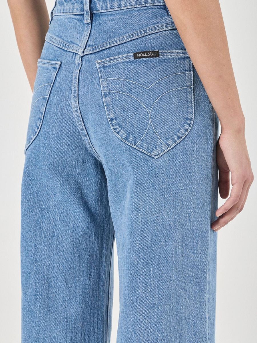 Sailor Wide-Leg Jeans - Lily Blue