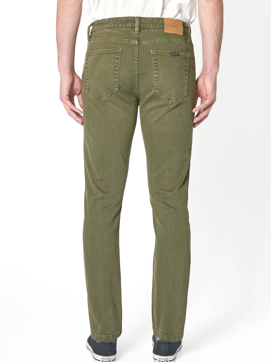 Tim Slims Twill - Thyme