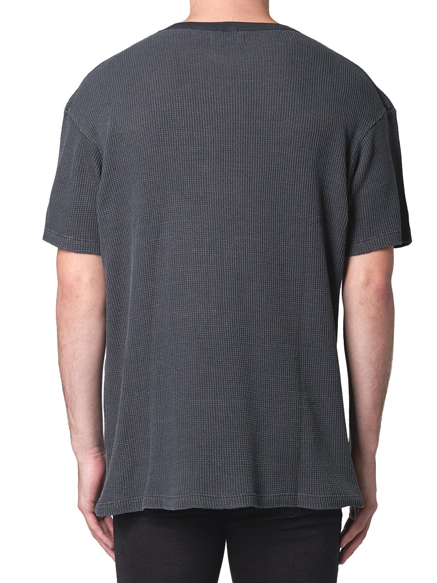 Trade Waffle Tee - Sulpher Black