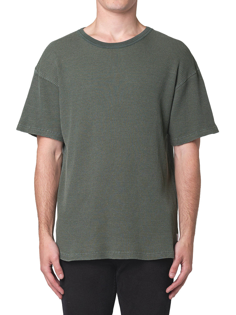 Trade Waffle Tee - Thyme