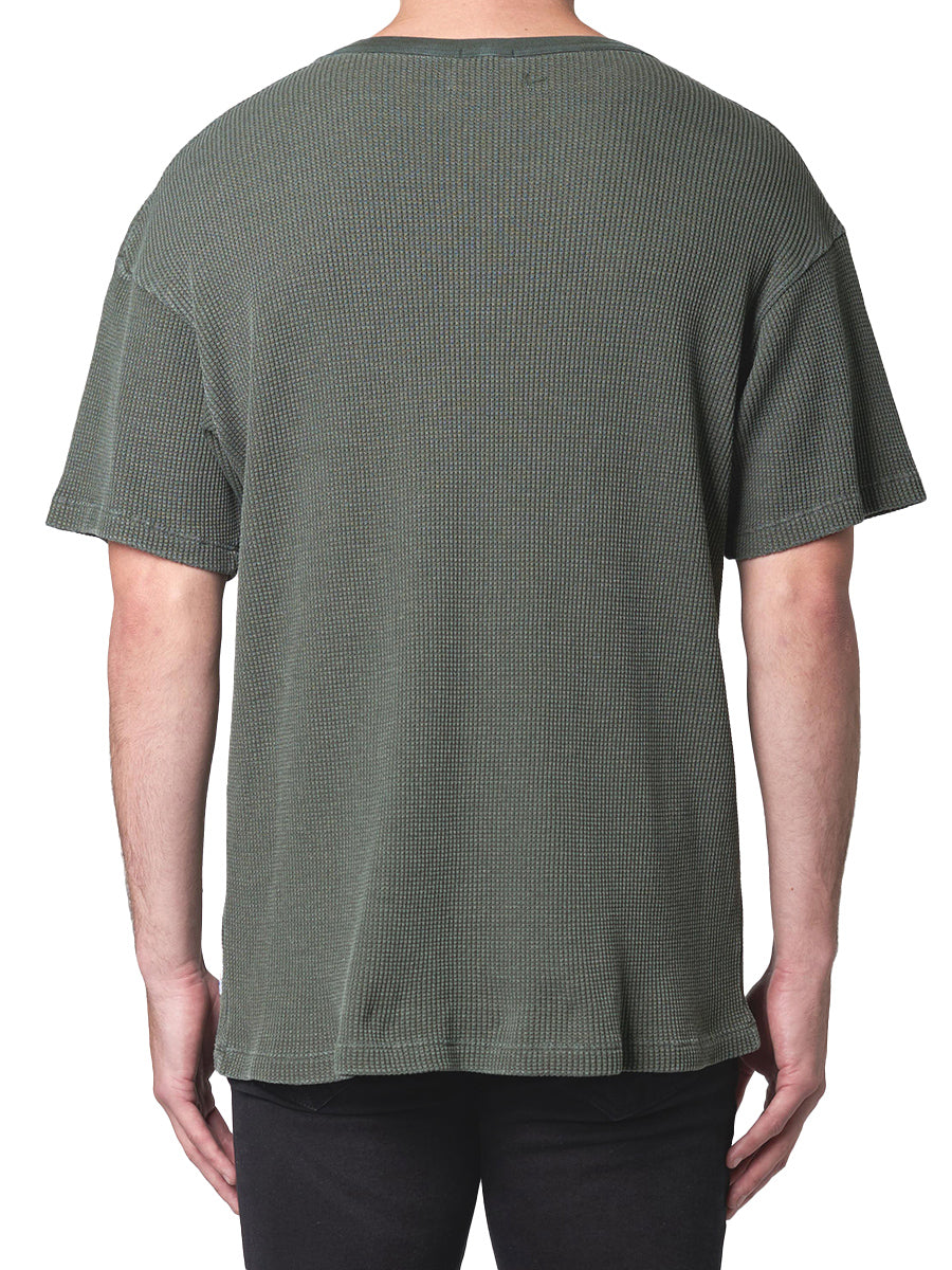 Trade Waffle Tee - Thyme