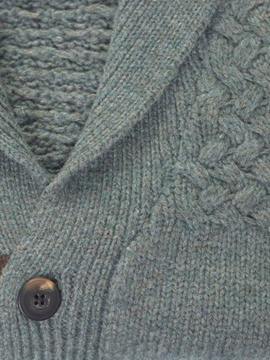 SW2029 Basketweave Cardigan - Sage