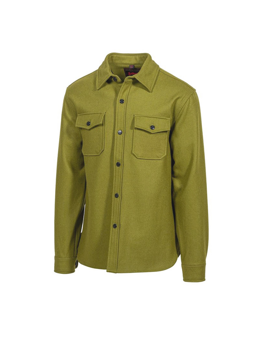 7810 Wool CPO Shirt - Pistachio