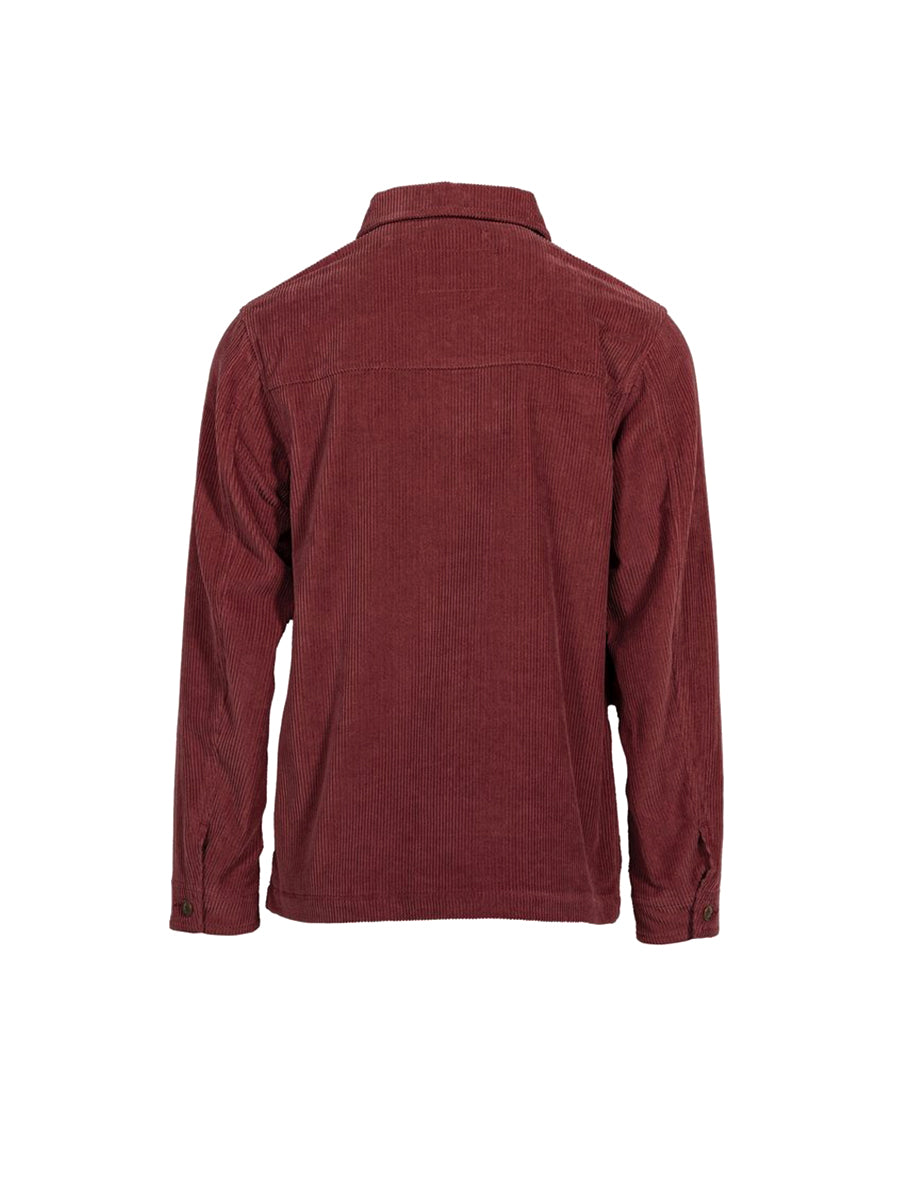 8306 Corduroy Chore Jacket - Berry