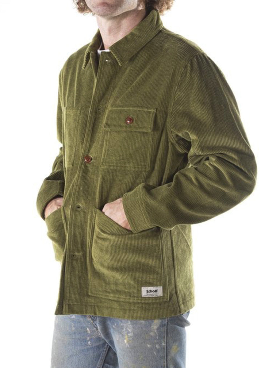 8306 Corduroy Chore Jacket - Spruce