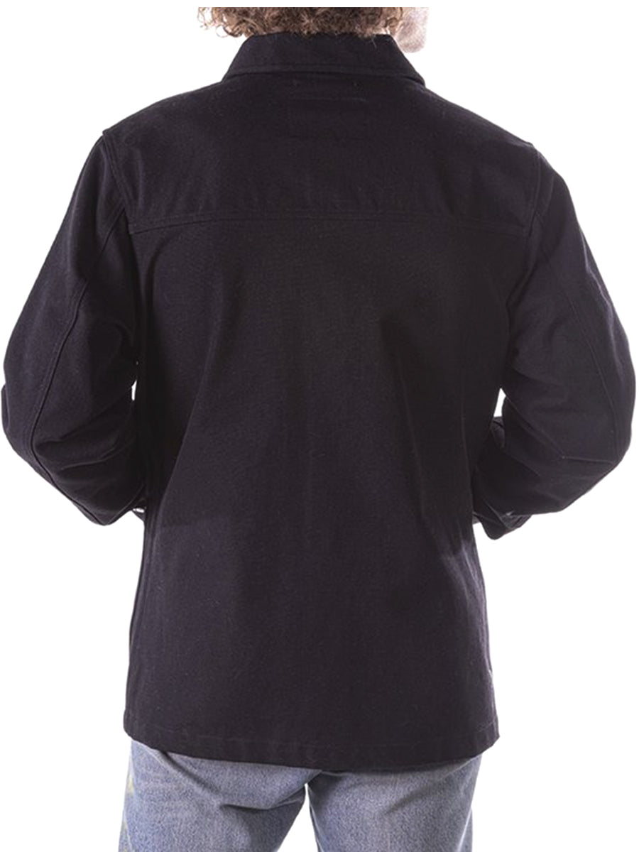 8205 Cotton Canvas Chore Jacket - Black