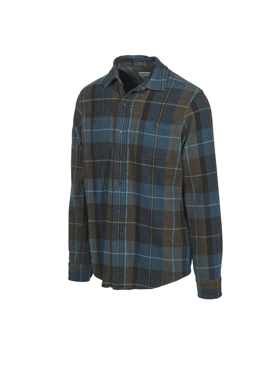 SH2135 Cotton Plaid Flannel - Black & Green