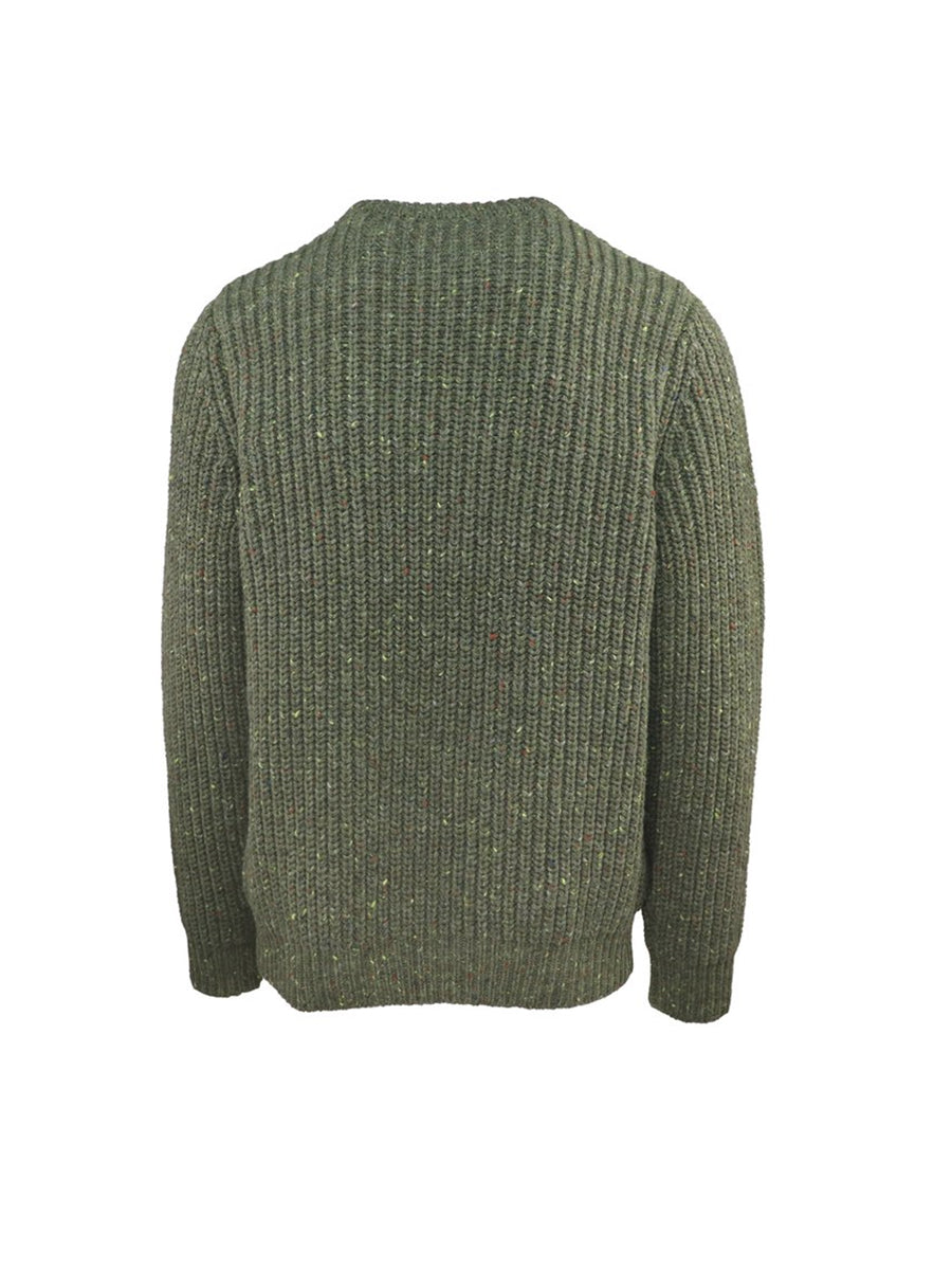 SW2554 Donegal Crewneck Sweater - Olive