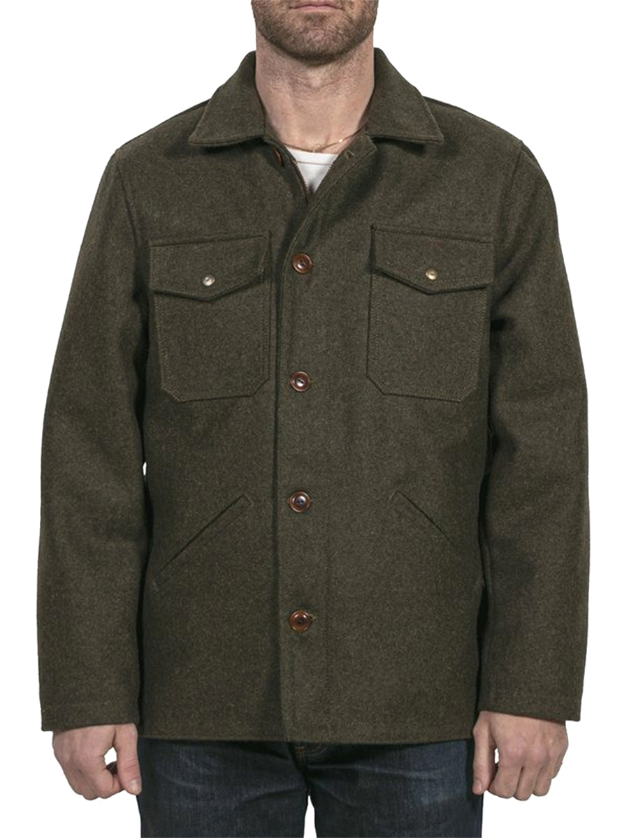 7325 Wool Grandville Jacket - Loden Green