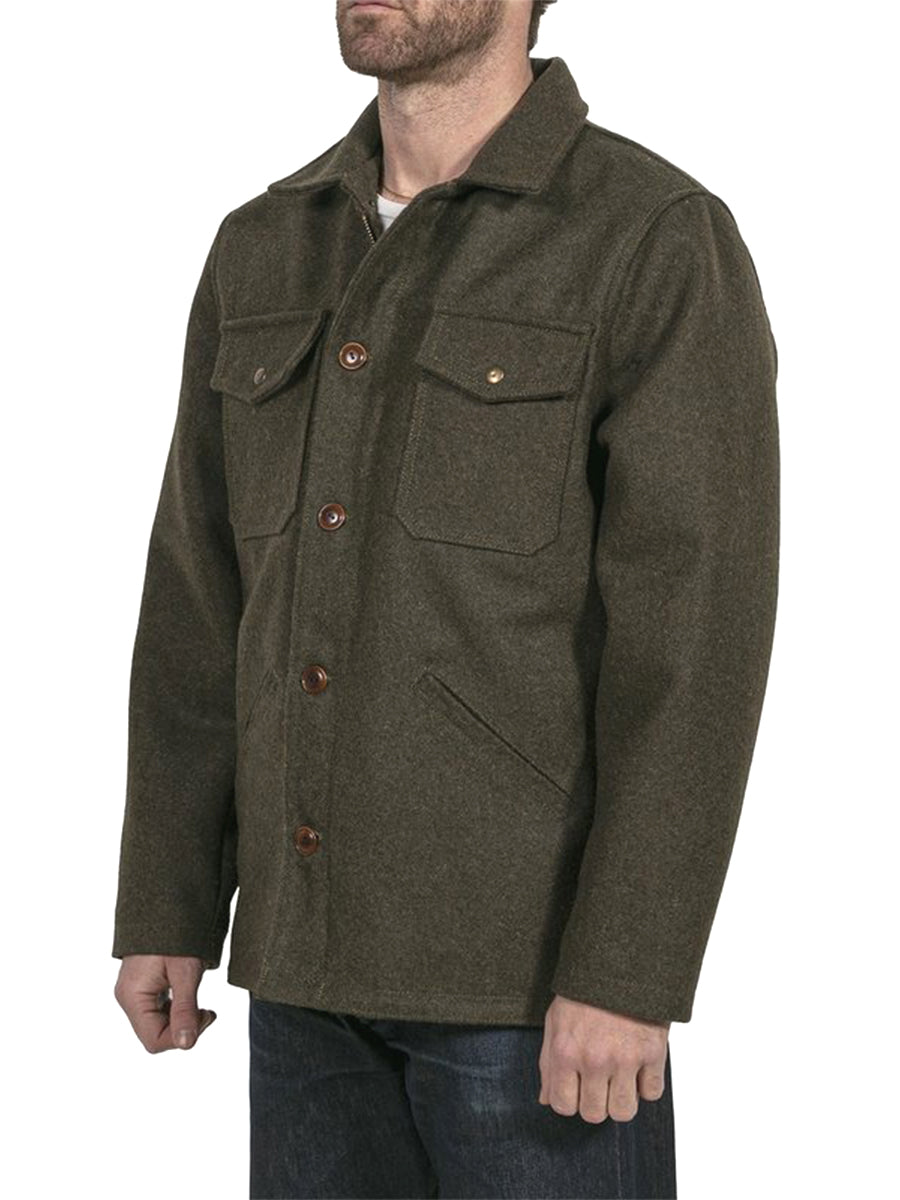 7325 Wool Grandville Jacket - Loden Green