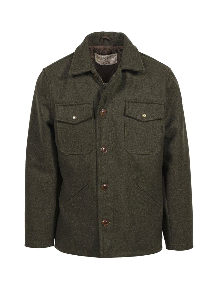7325 Wool Grandville Jacket - Loden Green