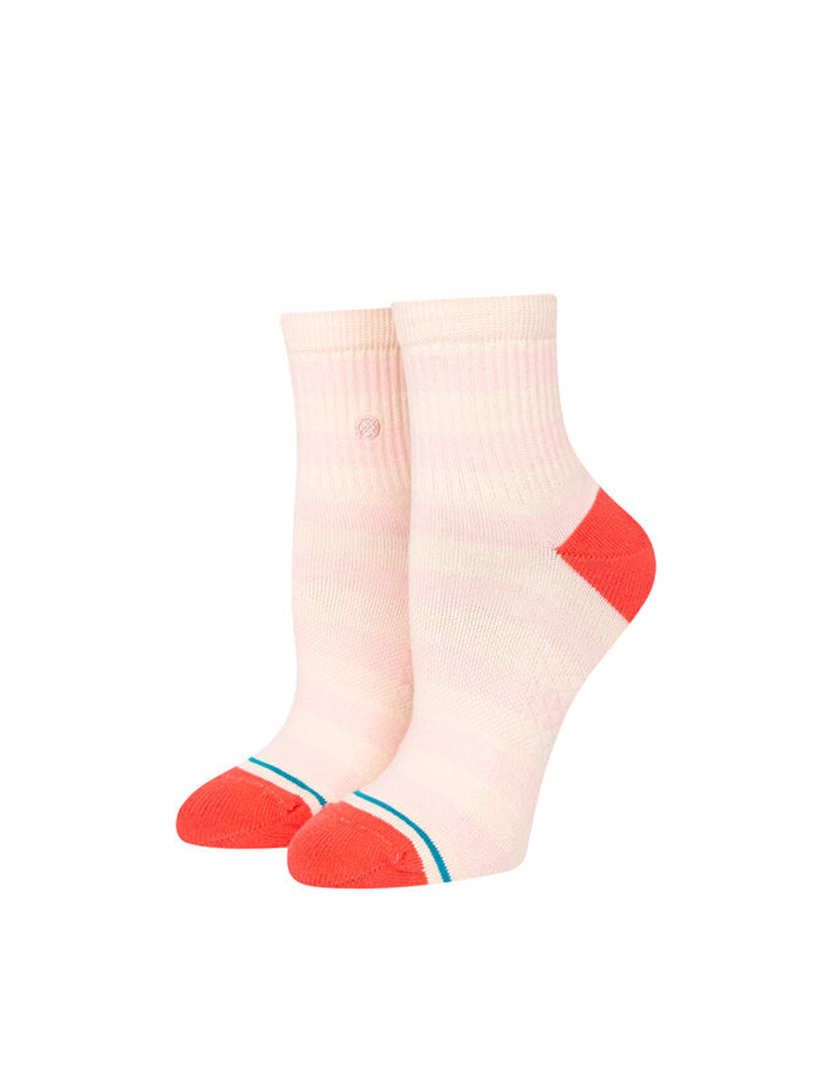Anything Quarter Socks - Peach