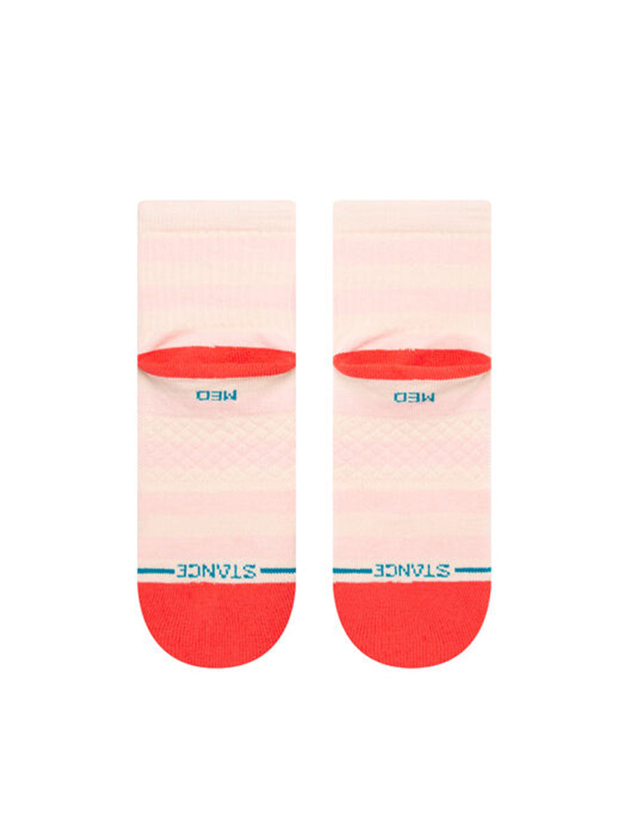 Anything Quarter Socks - Peach