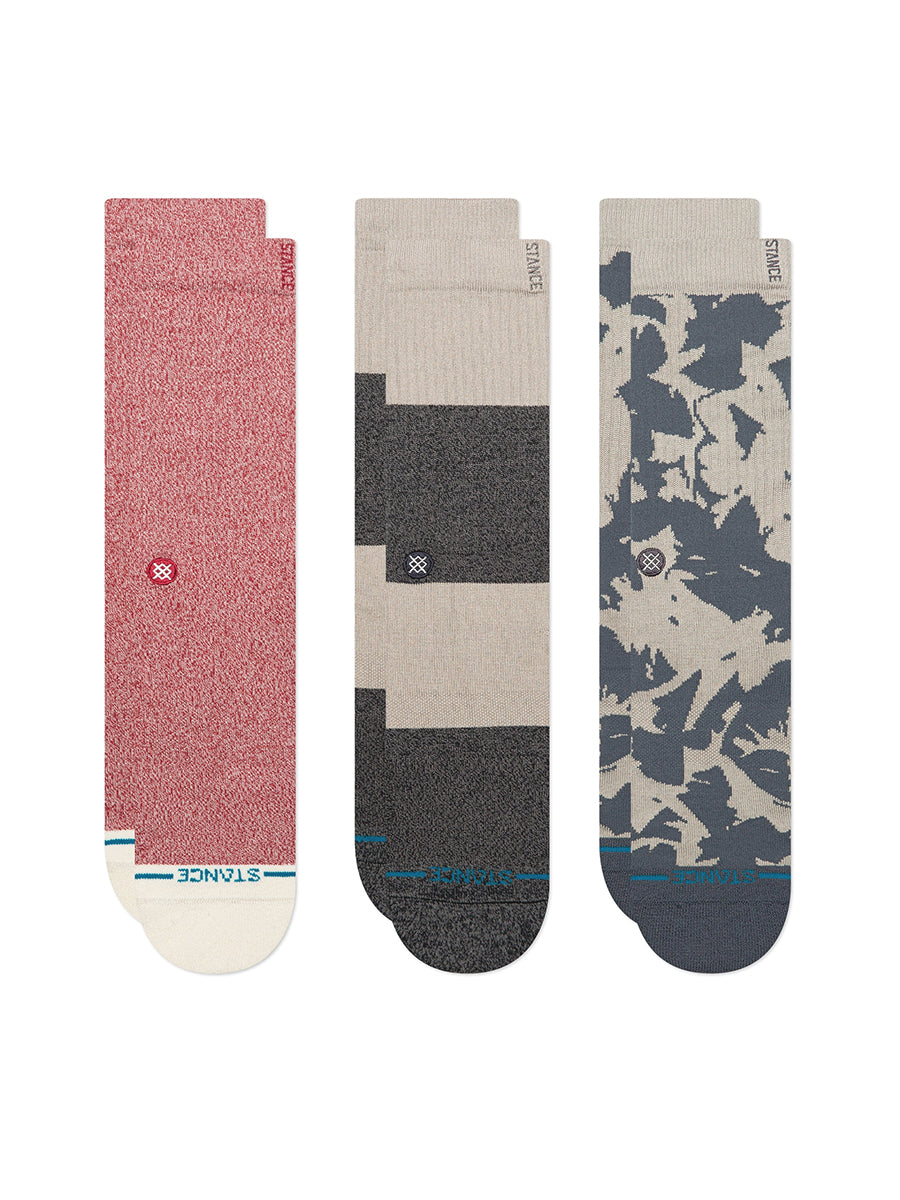 Brutus Crew Socks 3-Pack - Multi