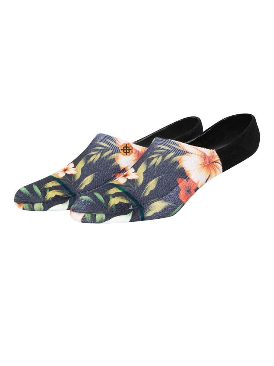 Cabana No-Show Socks - Washed Black
