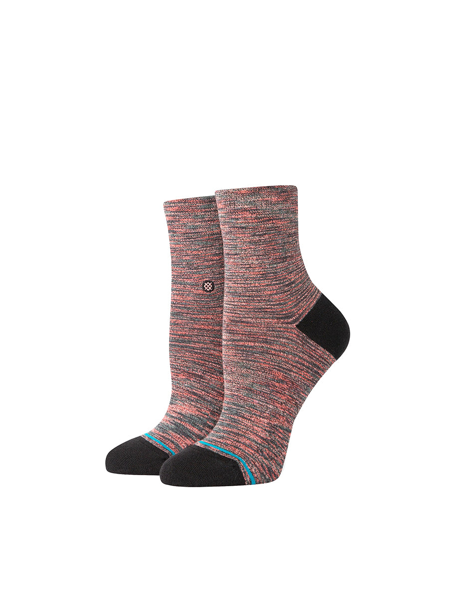 Dusk to Dawn Quarter Socks - Black