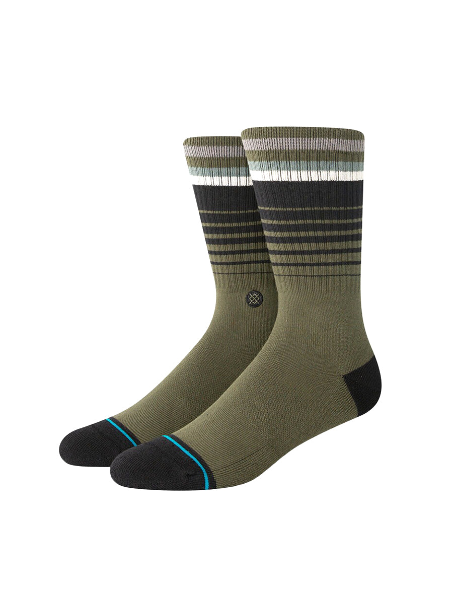 Emmit Crew Socks - Dark Green