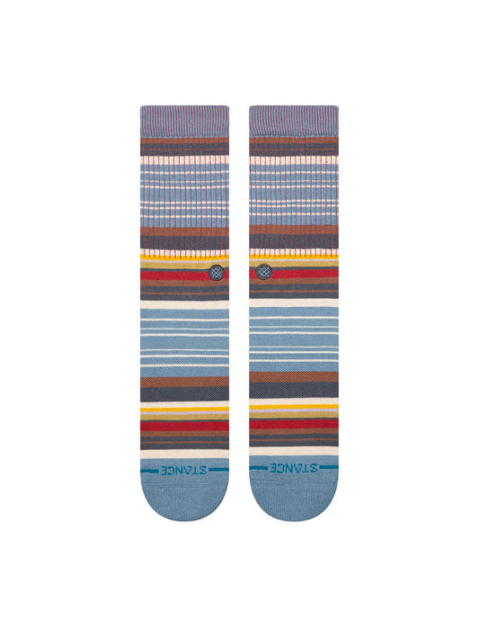 Jorongo Pop Crew Socks - Windward Blue