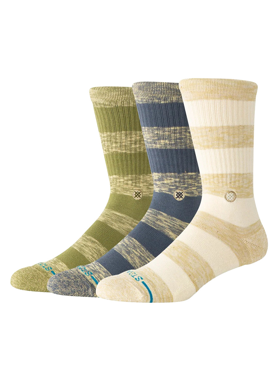 Portland Crew Socks 3-Pack - Canvas