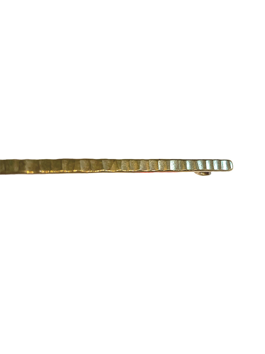Bessemer Collar Clip - Polished Brass