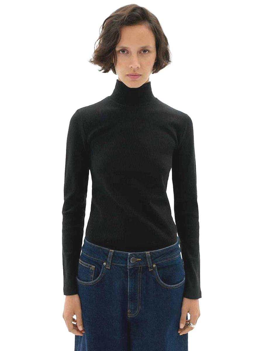 Aine Top - Black Hemp