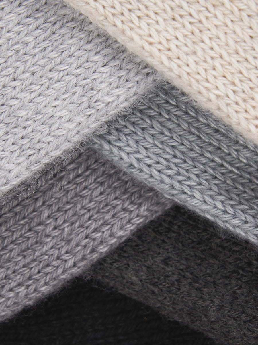 Merino Wool-Blend Gloves - Steel