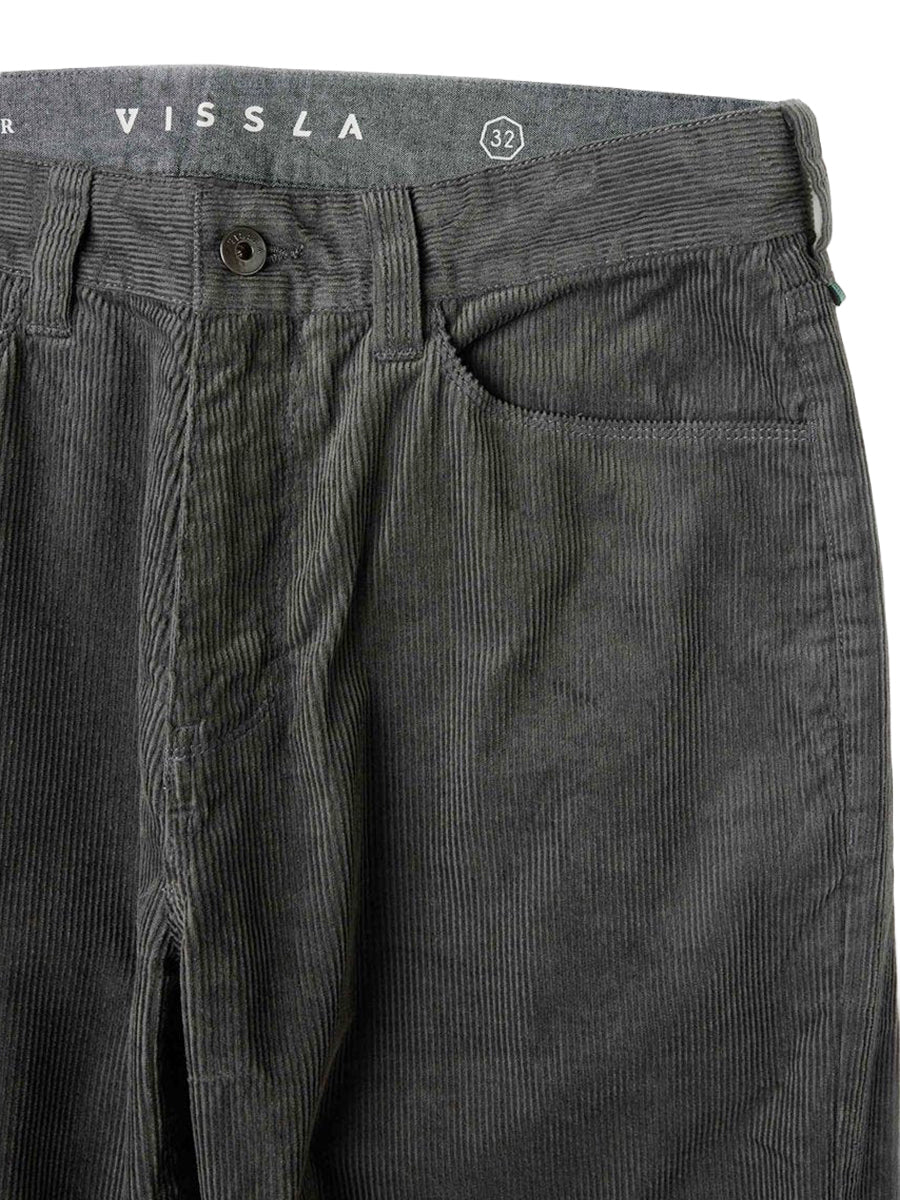 Cord 5-Pocket Pants - Dark Grey
