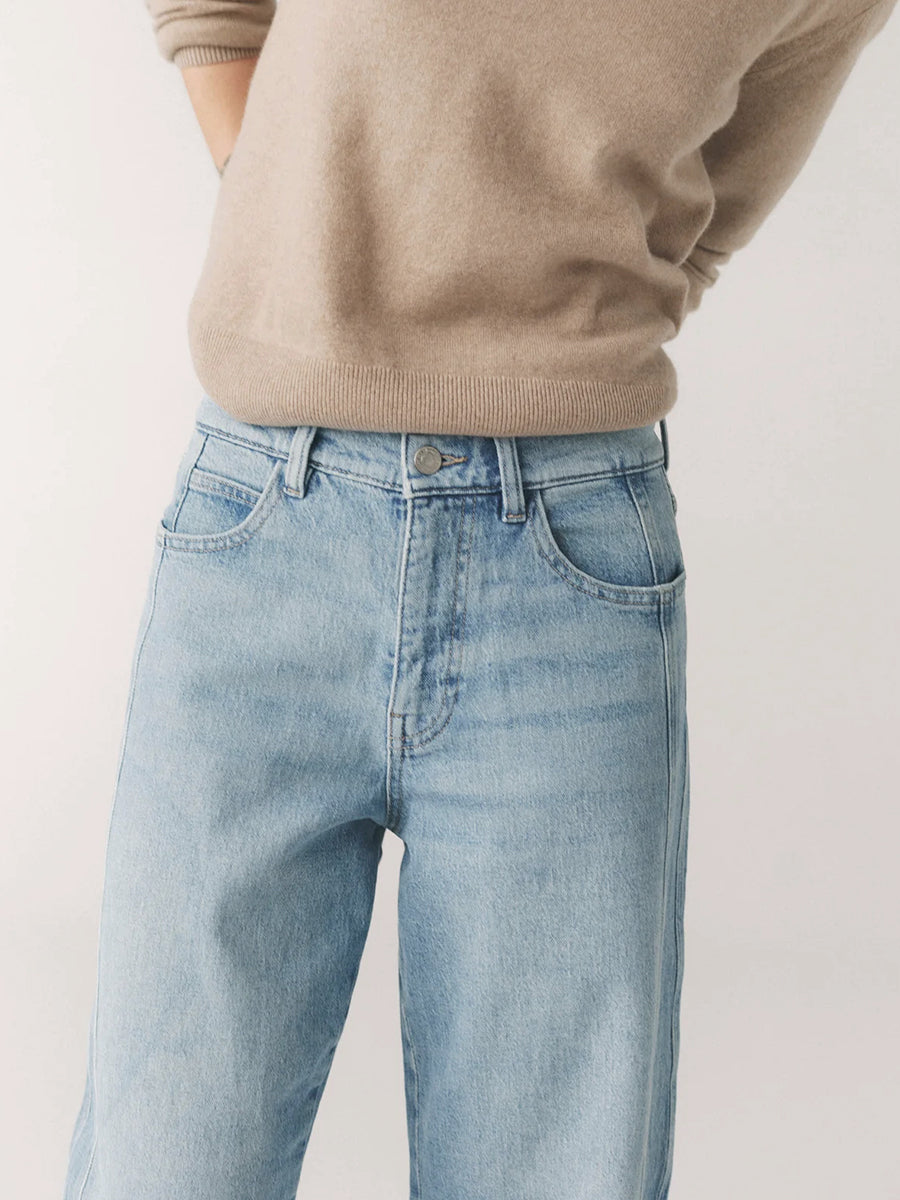 BNA Twill Soft-Curve Barrel Jeans - New Romantics