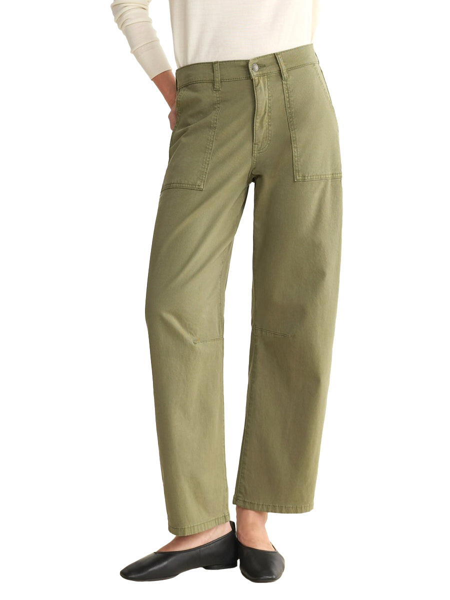 BNA Twill Soft-Curve Barrel Jeans - Four Leaf Clover