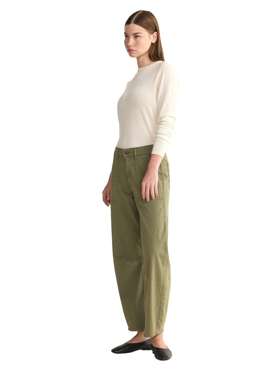 BNA Twill Soft-Curve Barrel Jeans - Four Leaf Clover