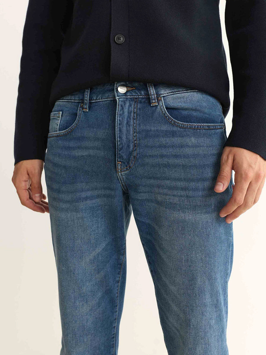 ORD Straight Leg Knit Jeans - Dog Days