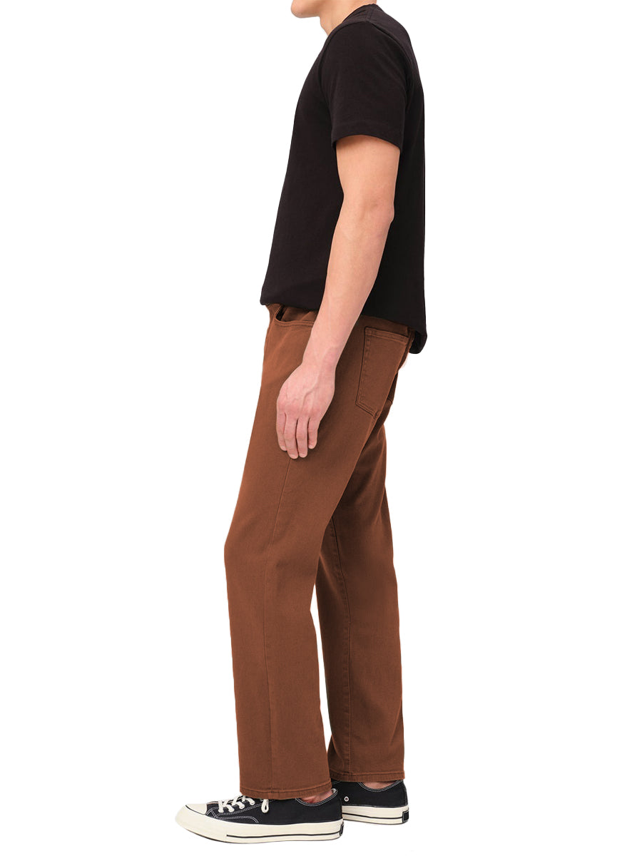 ORD Straight Leg Twill Jeans - Sienna Brown