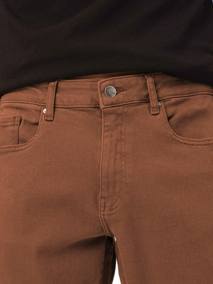 ORD Straight Leg Twill Jeans - Sienna Brown