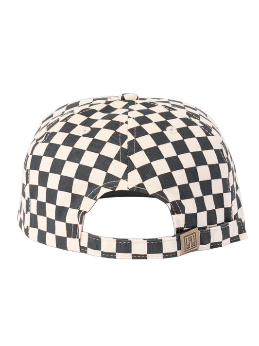 Checkerboard Field Trip Hat - Black