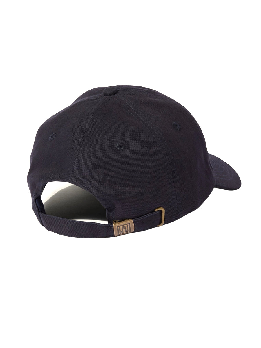 Classic Brushed Cotton Dad Hat - Navy