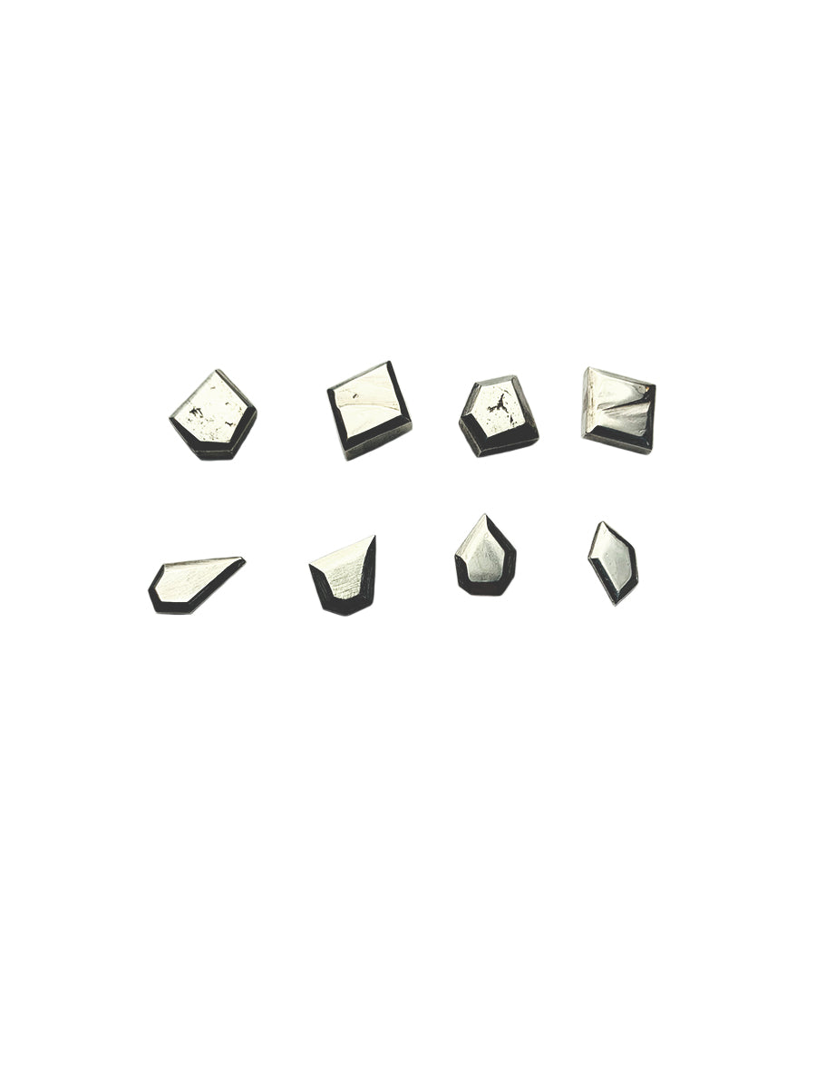 Mismatched Studs - Sterling Silver