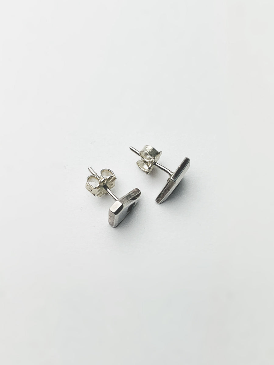 Mismatched Studs - Sterling Silver