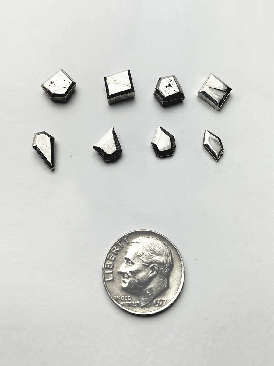 Mismatched Studs - Sterling Silver