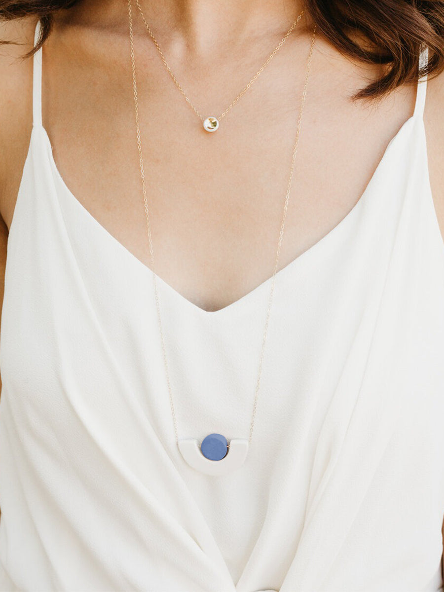 Ojo Necklace - Rio Blue