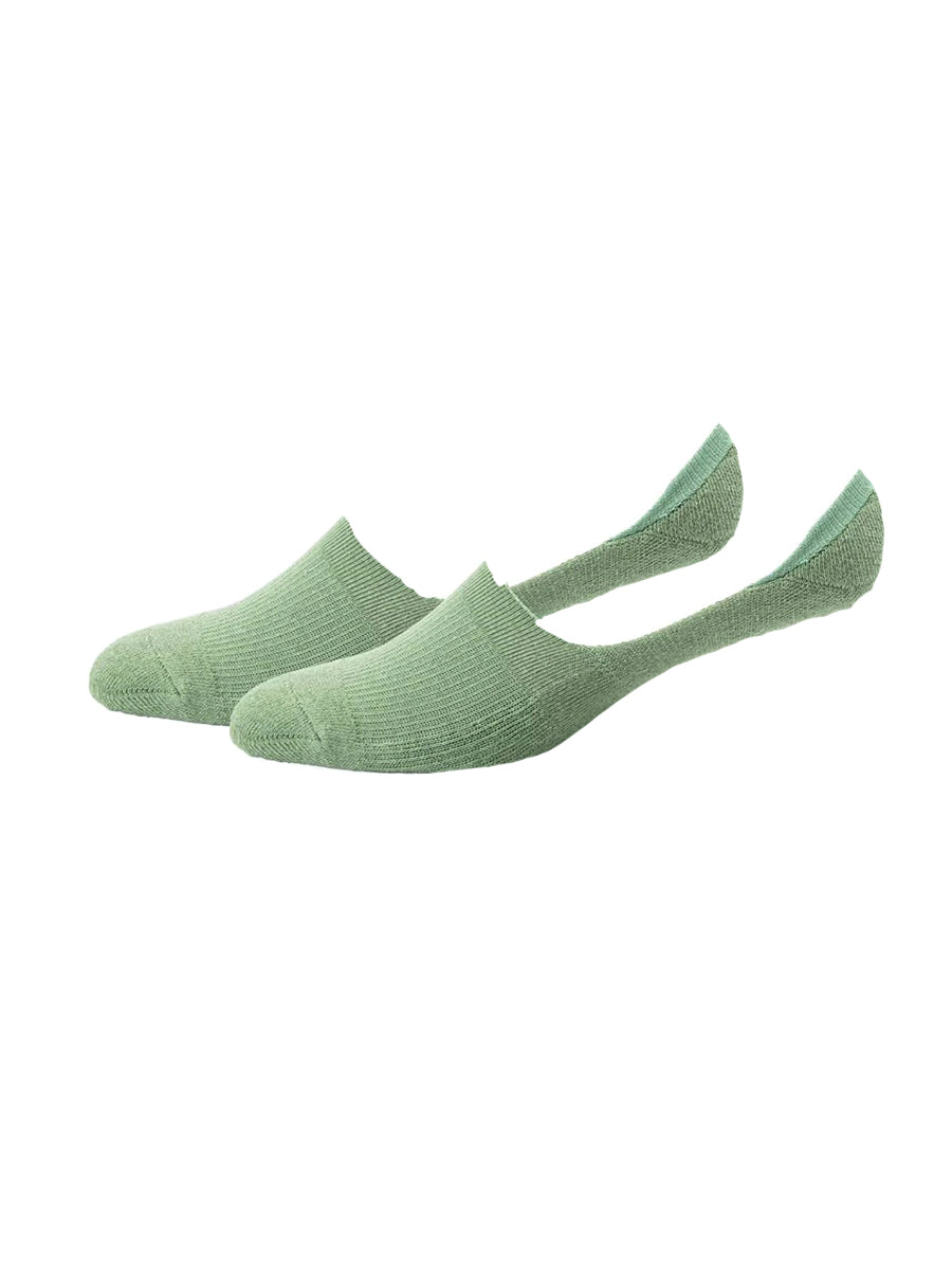 No Show Sock - Basil