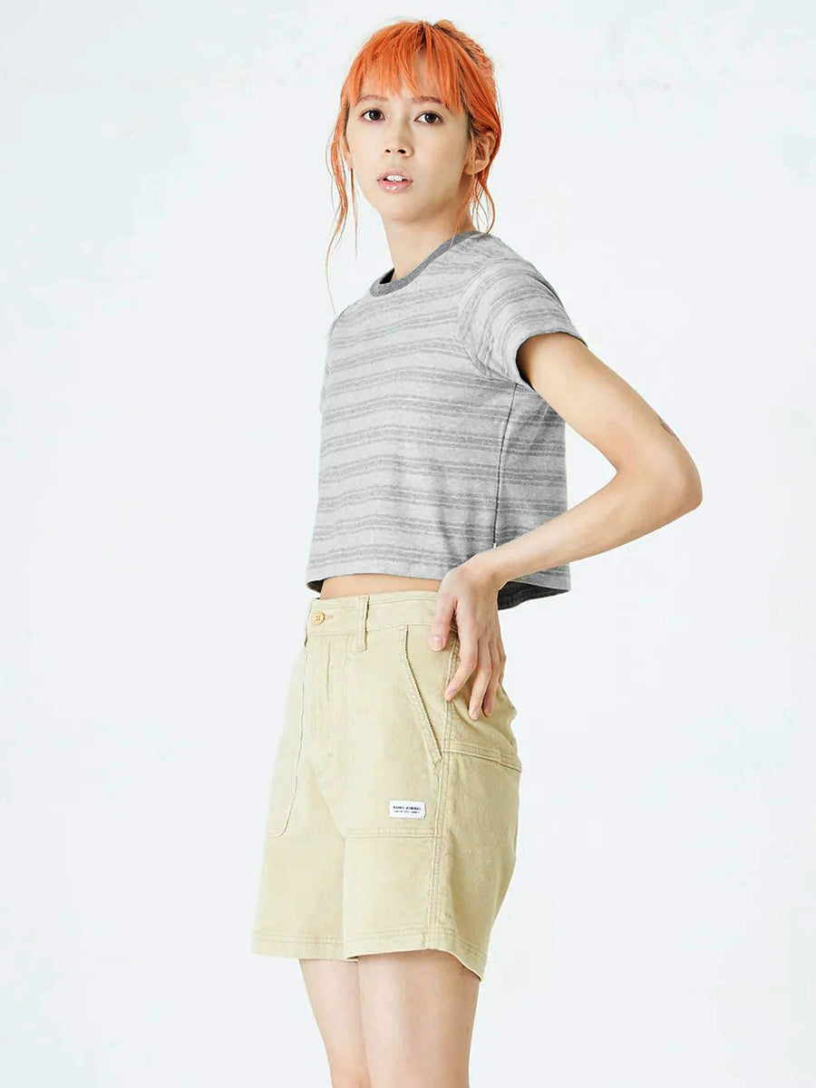 Alder Tee - Heather Grey