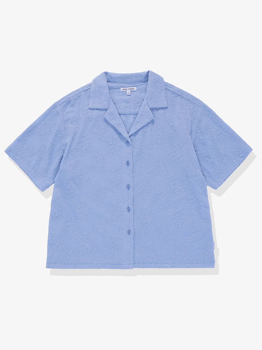 Gia Short Sleeve Shirt - Mountain Spring