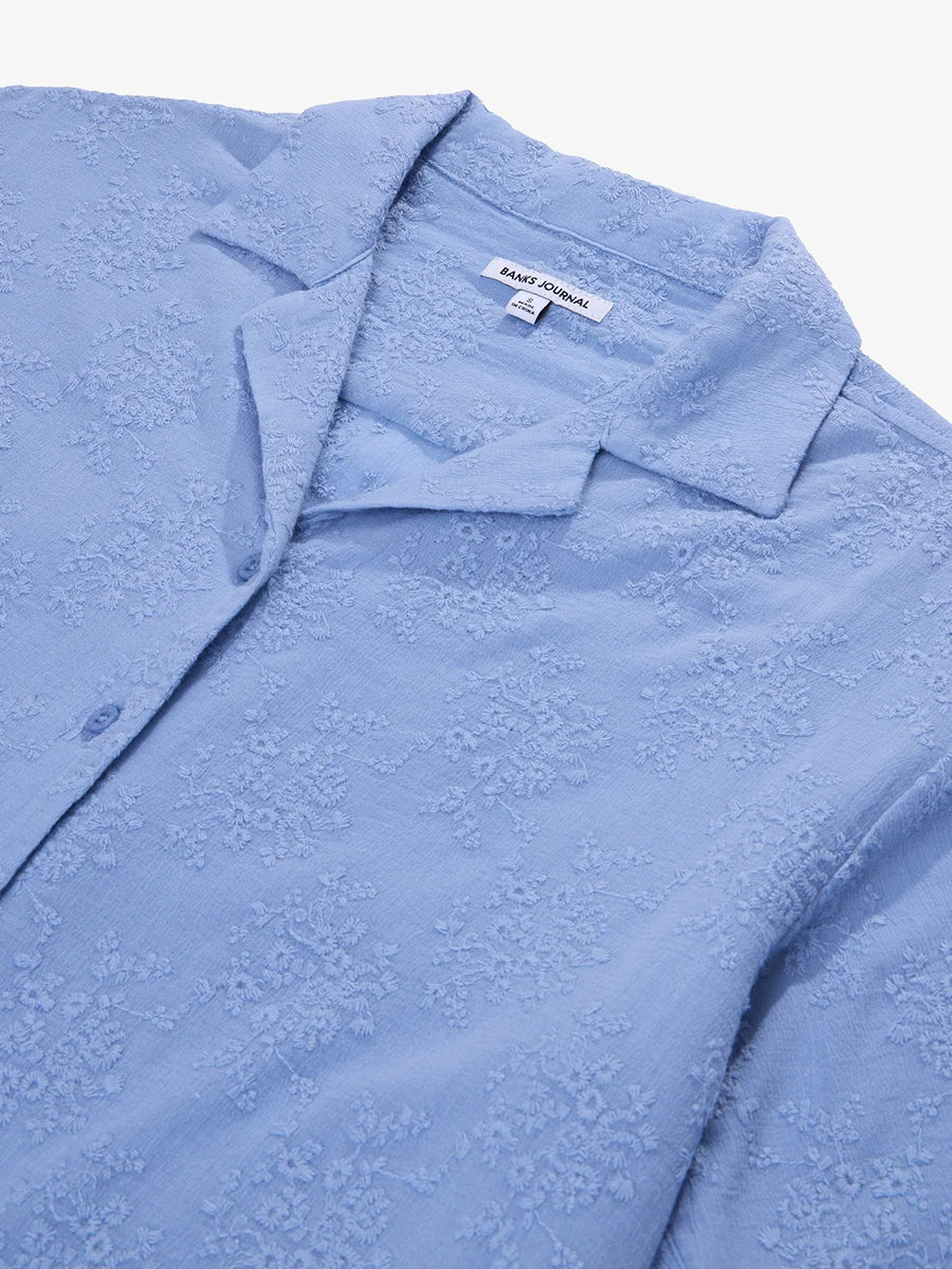Gia Short Sleeve Shirt - Mountain Spring