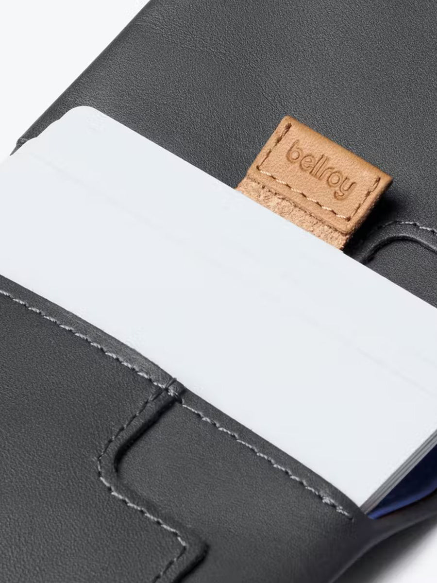 Slim Sleeve Wallet - Charcoal Cobalt