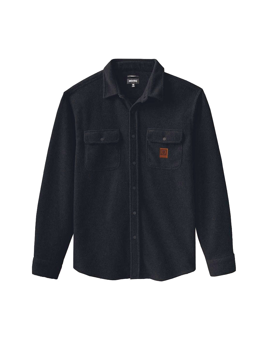 Bowery Men's Long Sleeve Arctic Stretch Fleece - Black