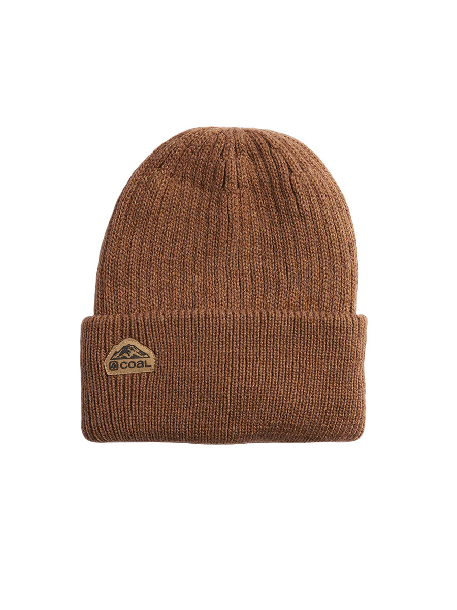 Coleville Recycled Cuff Beanie - Light Brown