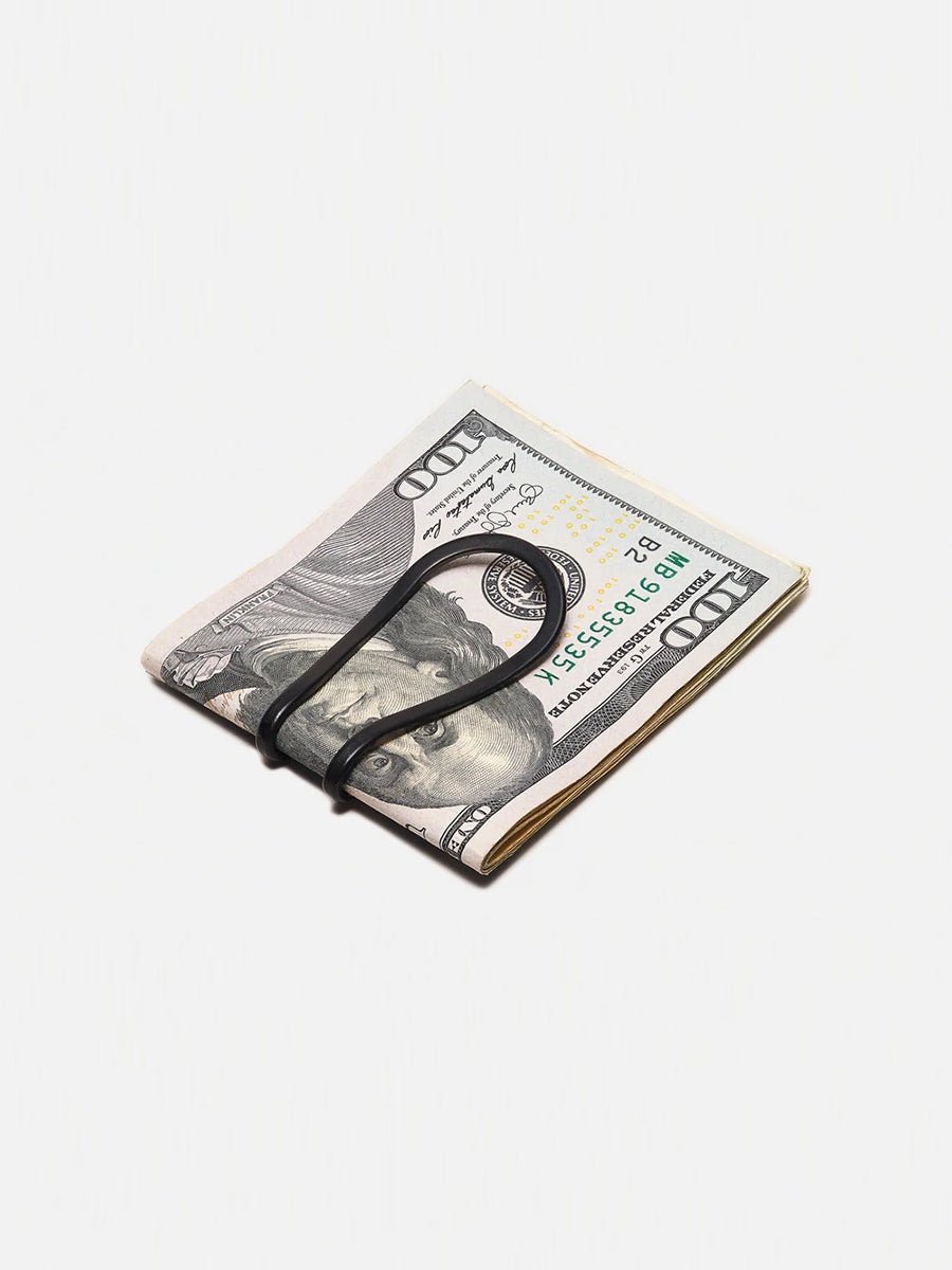 Station Money Clip - Vapor Black